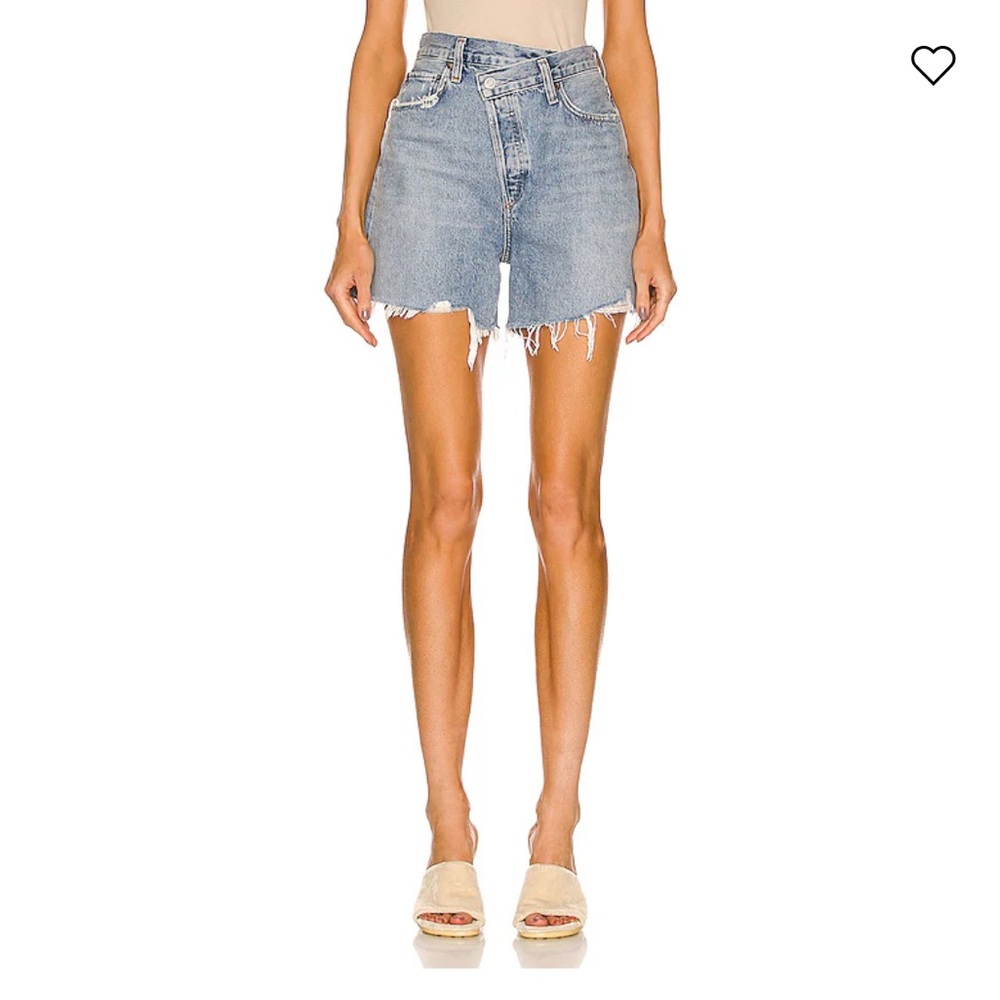 Women's Blue Denim Shorts